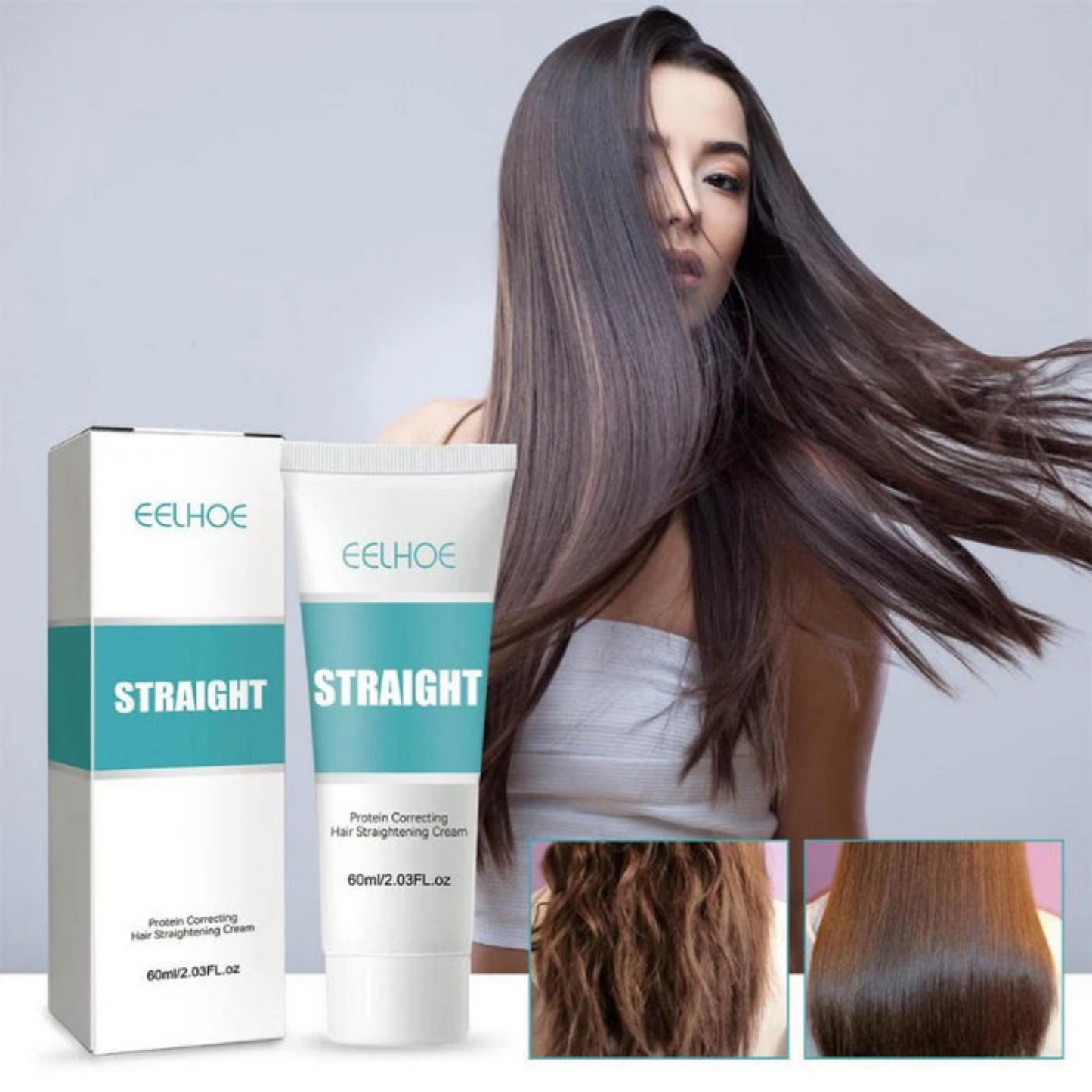 Protein Hair Straightening Cream