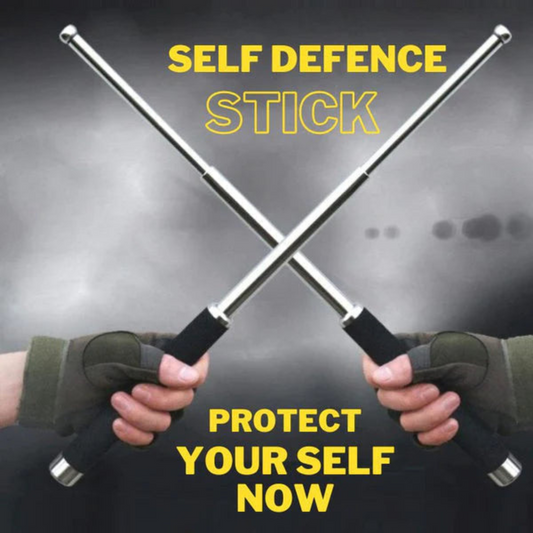 ShieldX™️ Self Defence Stick (Heavy Metal and Extendable)