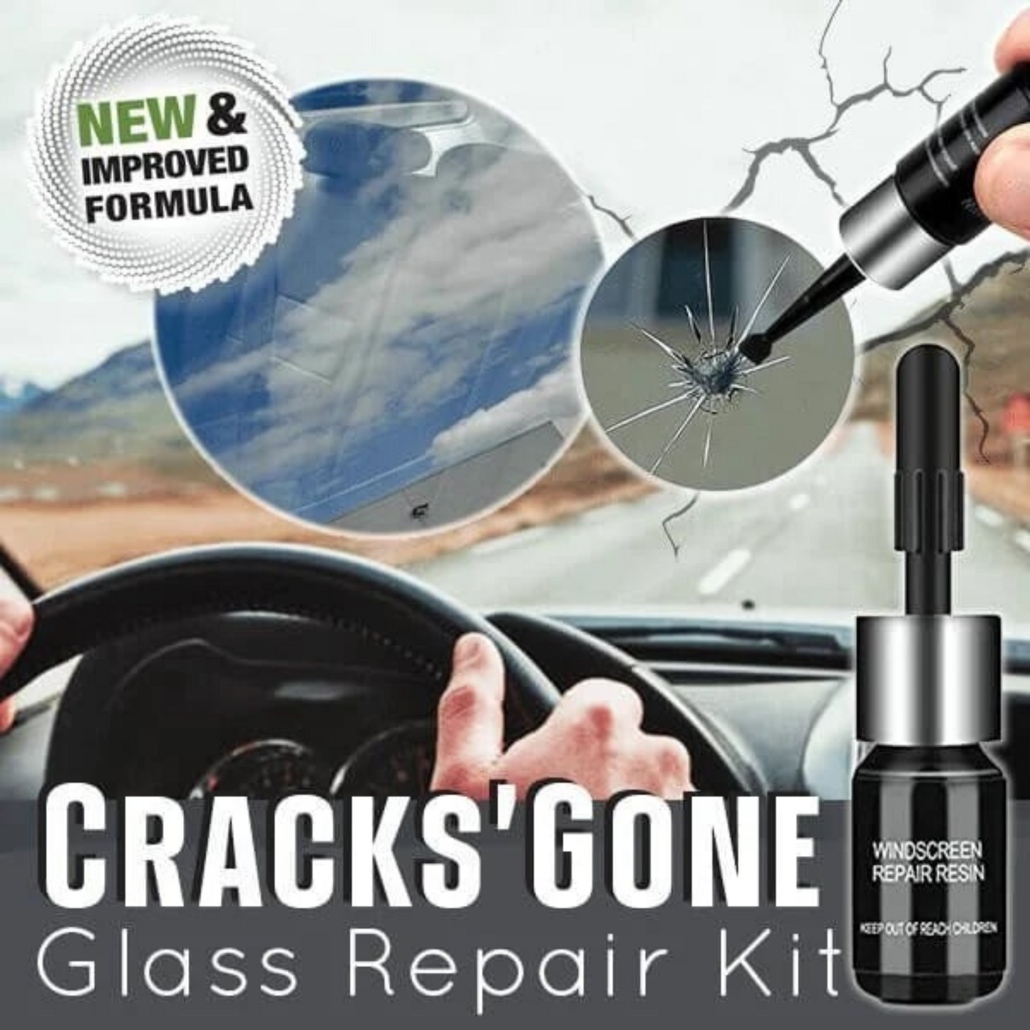 Glass Repair Kit (Buy 1 Get 1 Free)