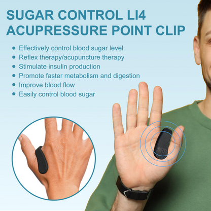 Sugar Control LI4 Acupressure Point Clip (Buy 1 Get 1 Free)