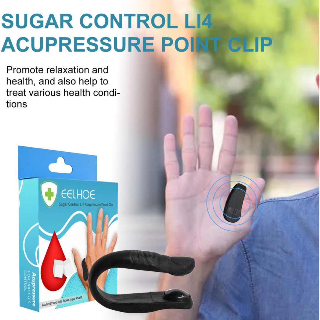 Sugar Control LI4 Acupressure Point Clip (Buy 1 Get 1 Free)