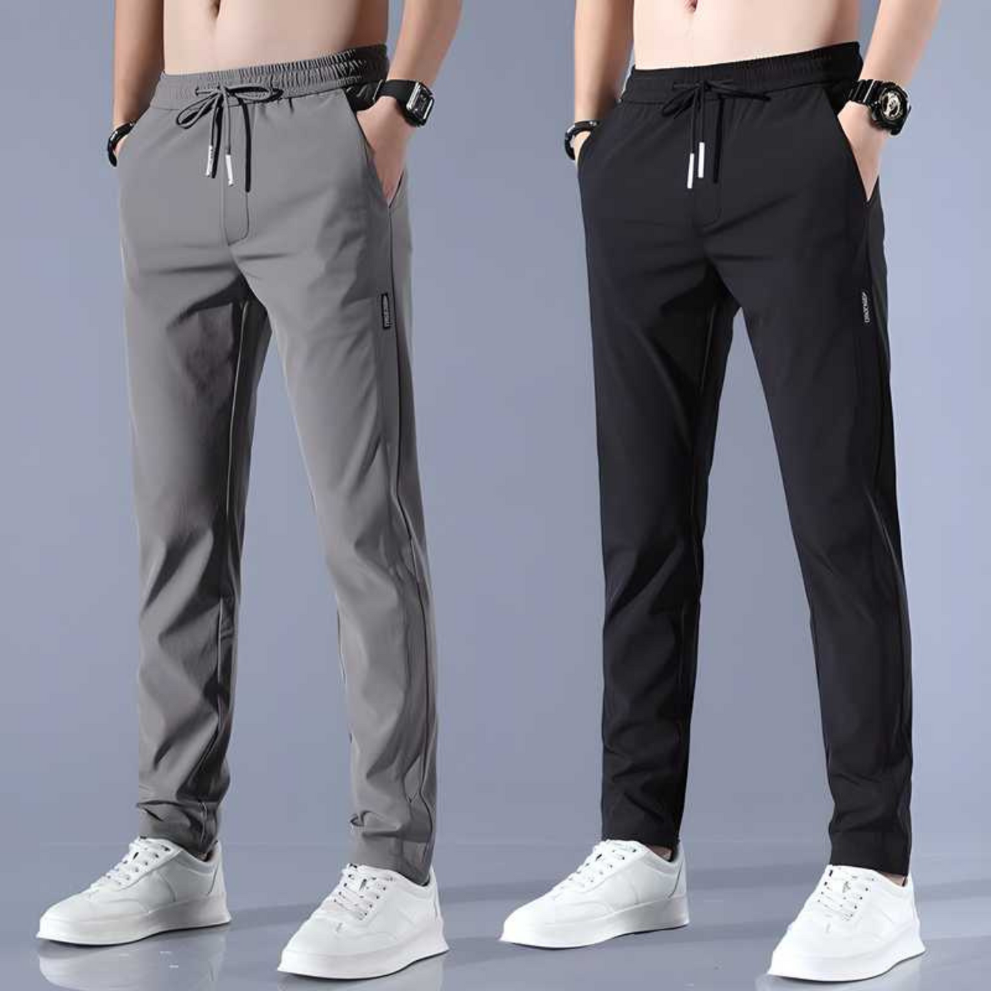 FlexFit™ Elastic Men's Track Pants (Buy 1, Get 1 Free)