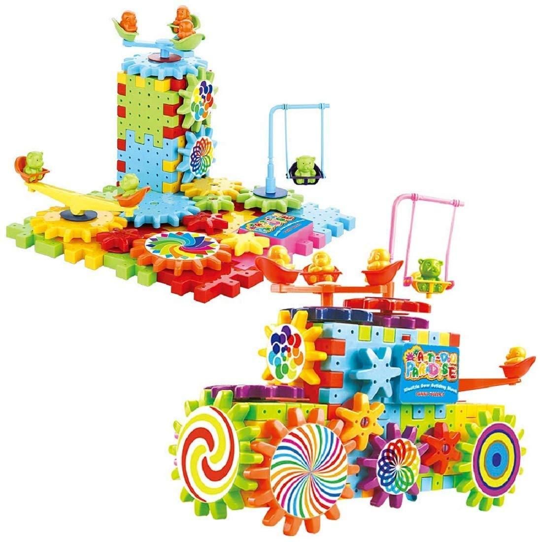 Nove Kart™ Power Spin 81-Piece Gear Building Set