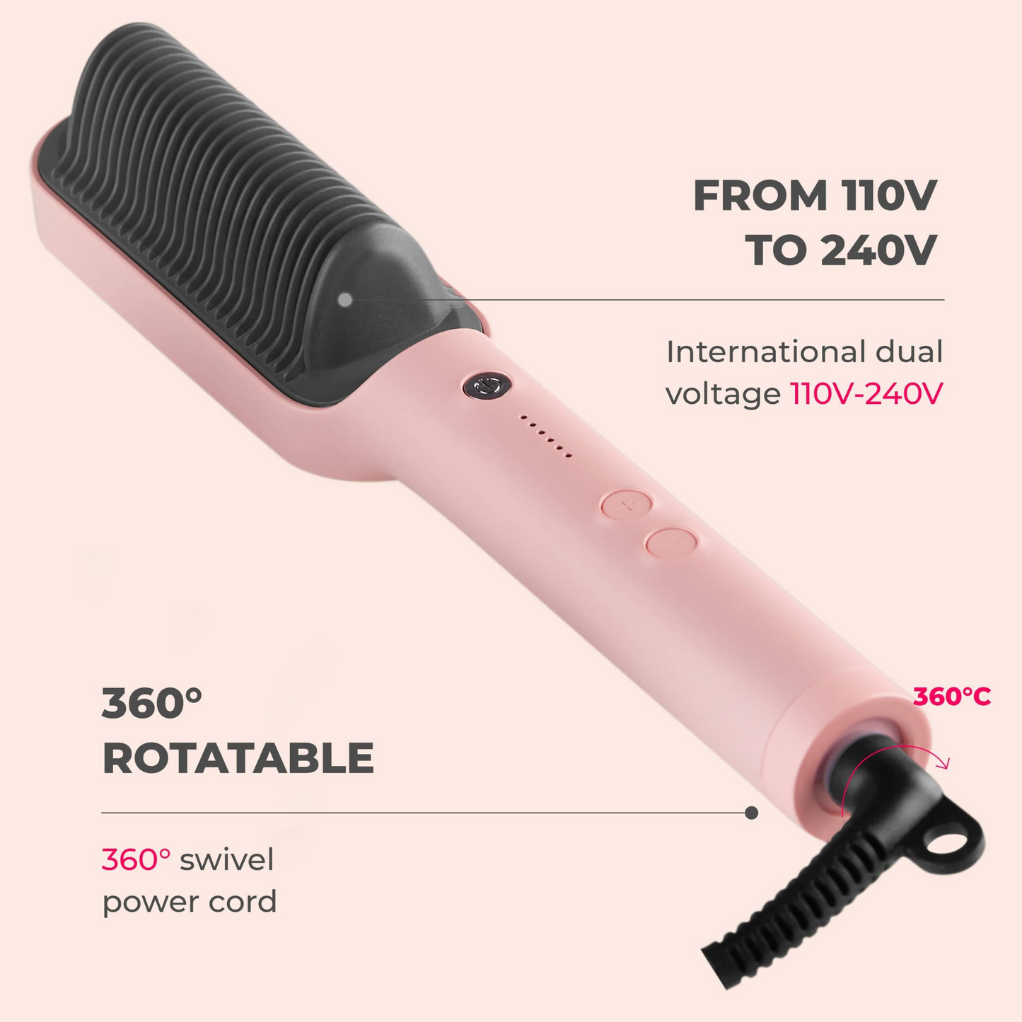 ProStyle™️ Electric Hair Straightening Comb