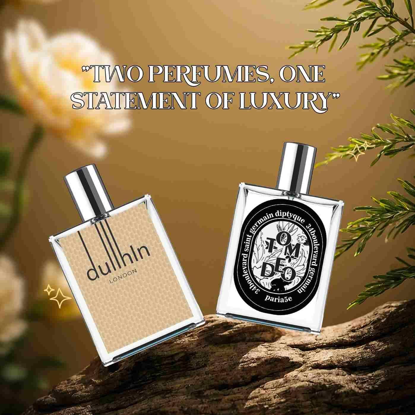 DULLHIN LONDON & TOM DEO LUXURIOUS PERFUME COMBO