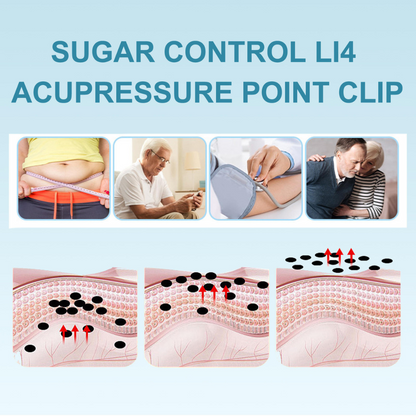 Sugar Control LI4 Acupressure Point Clip (Buy 1 Get 1 Free)