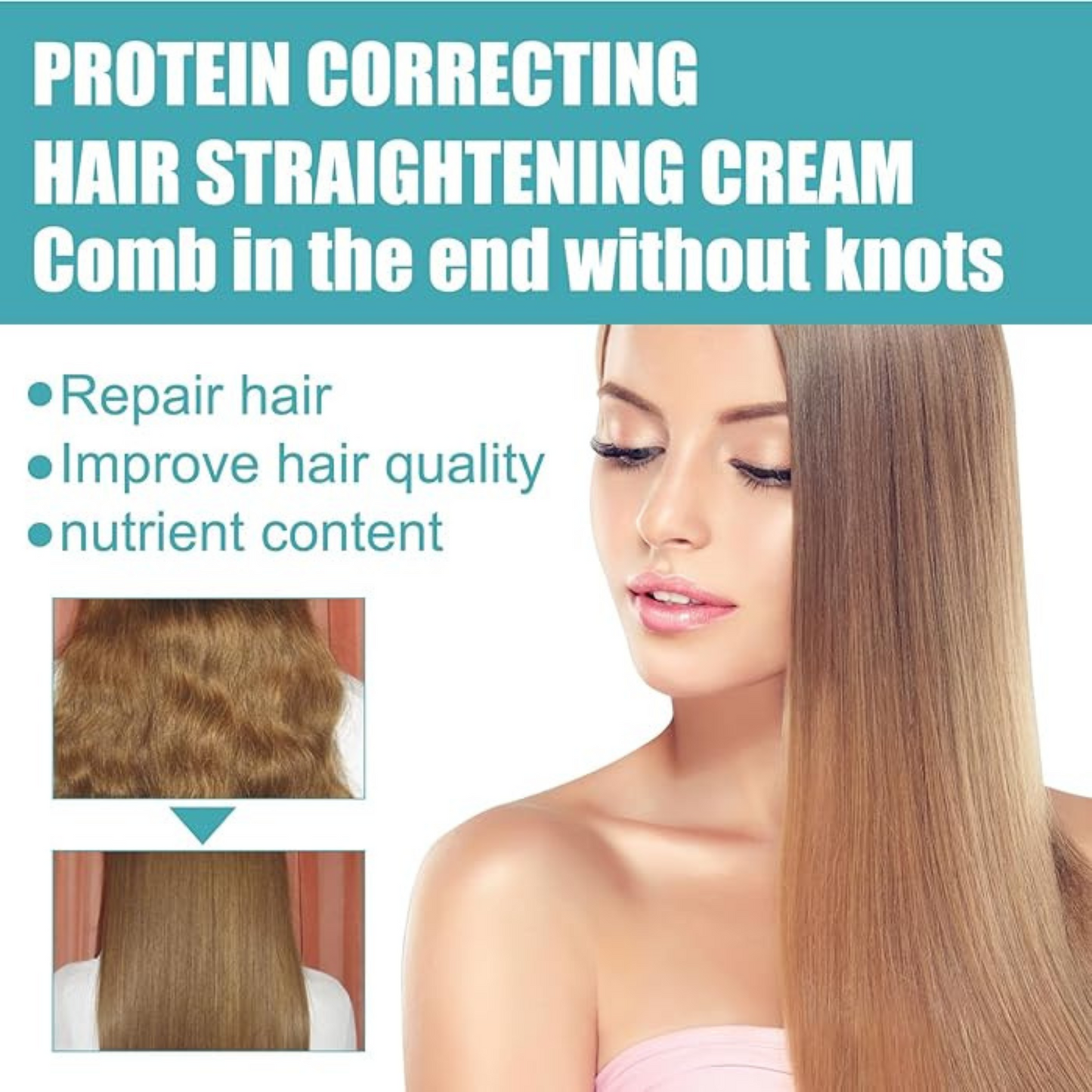 Protein Hair Straightening Cream